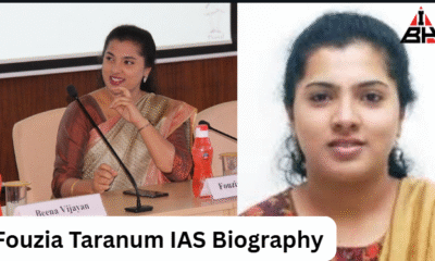 fouzia taranum ias biography